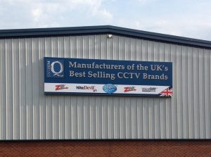 System Q Warehouse sign